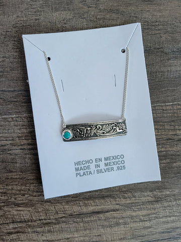 Country Time Bar Necklace