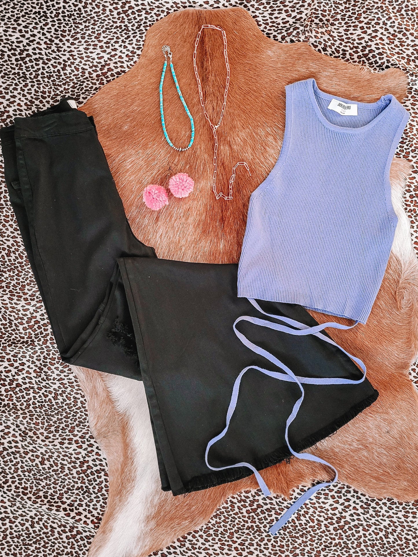 Indigo River Crop Top