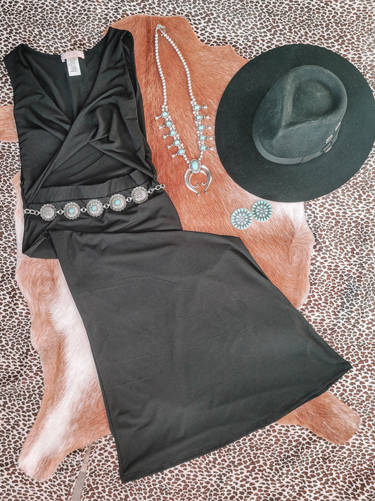 Hot Summer Nights Cutout Dress