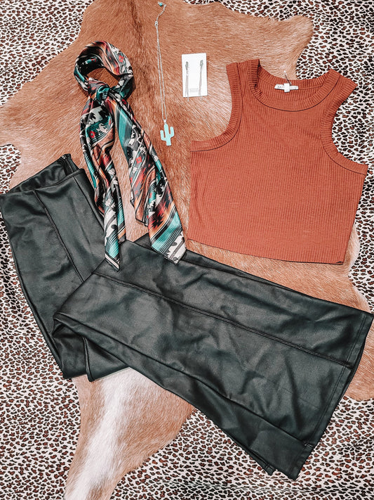 Mocha Latte Crop Top