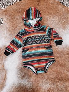 Rusty Roper Hooded Onesie