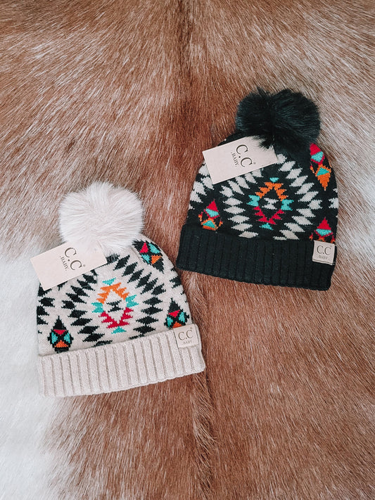 Spencer Aztec Beanie - Baby