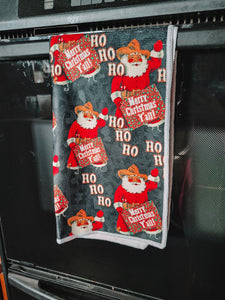Christmas Y'all Kitchen Towel