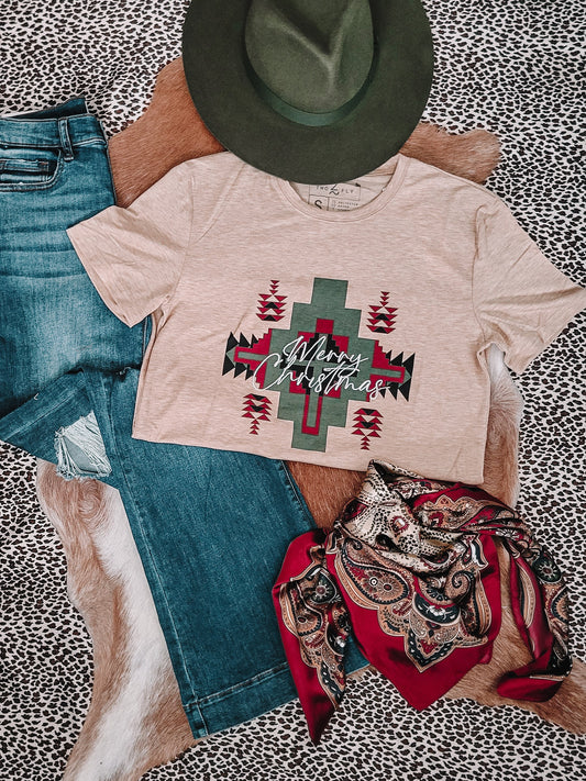 Western Christmas Tee