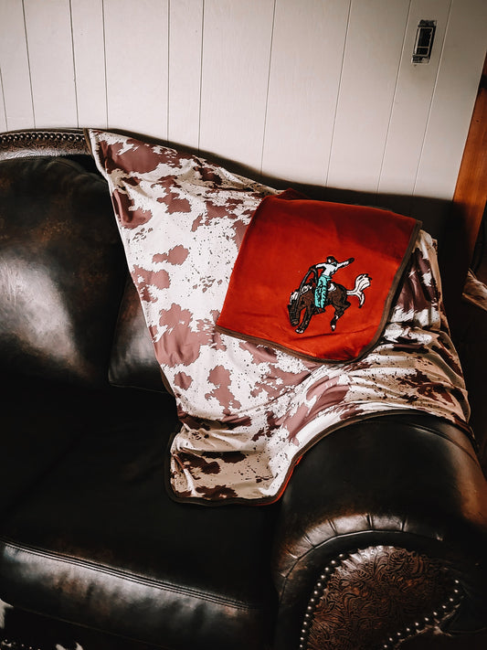 Bronc Stamp Blanket