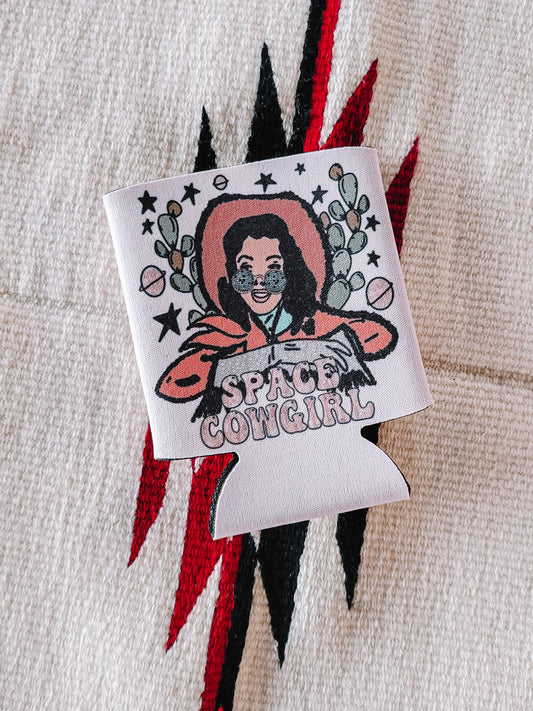 Space Cowgirl Can Cooler