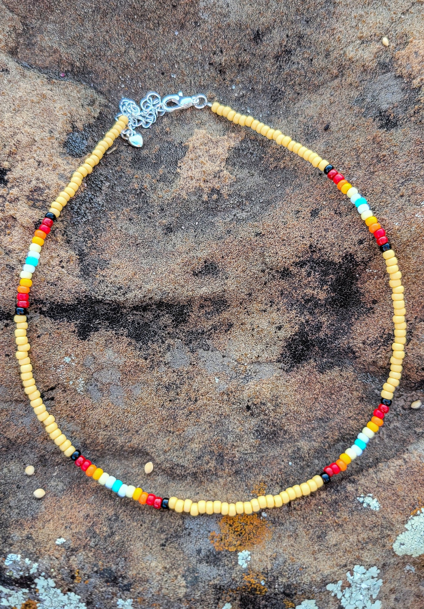 Peachy Serape Choker