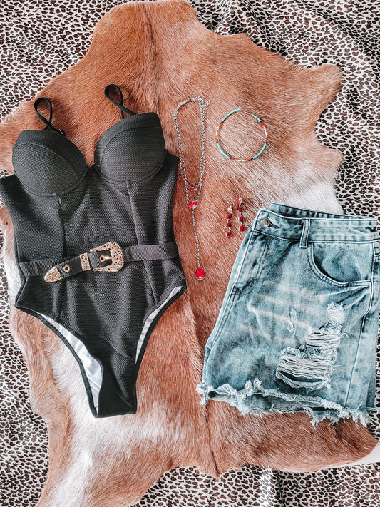 Buckle Up Swim/Bodysuit